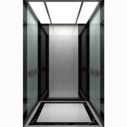 Cabina HF-K07 con Estilo Vertical y Luz Indirecta LED en colombia