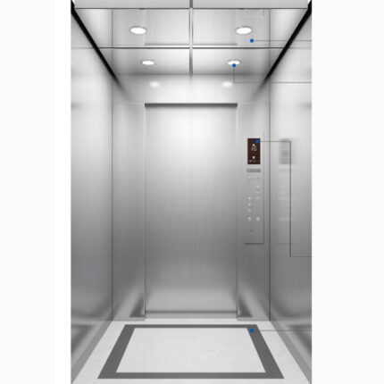 Cabina de Ascensor HF-K01 en Acero Inoxidable Satinado en Colombia