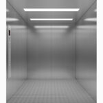 HF-ZH005 — Elevador de Carga Pesada con Techo LED y Revestimiento Técnico