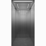 Cabina para Ascensor HF-J008 con Espejo Decorativo y Iluminación LED Integrada en colombia